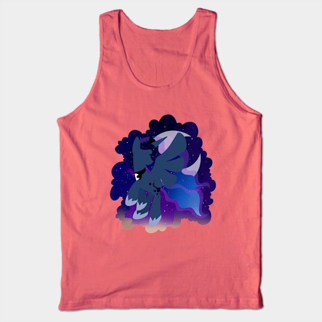 Princess Luna Tank Top by WaveCipher